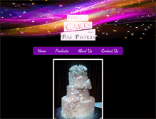 Tablet Screenshot of fantasycakesandfinepastries.com